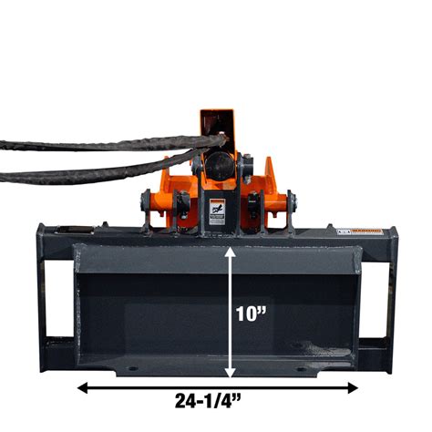 TMG Industrial Mini Skid Steer Stump Bucket Grapple, 2200